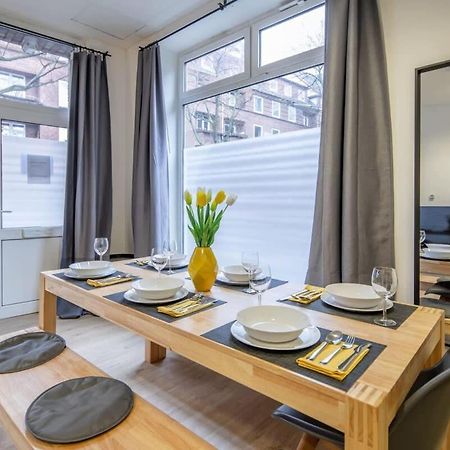 Studio Family Loft Self Checkin Street Parking Hamburgo Exterior foto